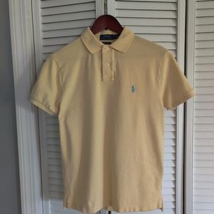 Polo short sleeve yellow